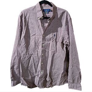 RALPH LAUREN‎ Checkered Button Down Shirt - Size XL